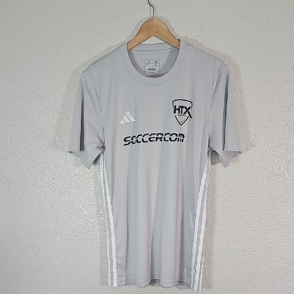 Adidas Gray Soccer Jersey.